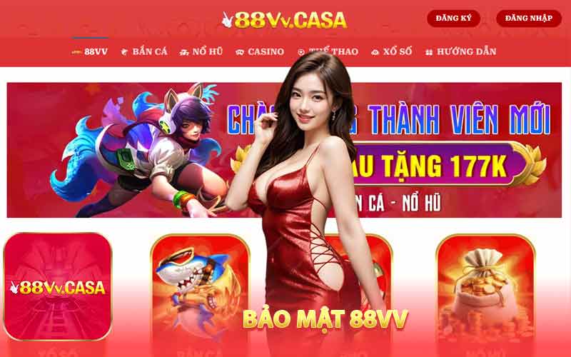 Bảo Mật 88VV - Bảo Vệ Thông Tin Người Dùng