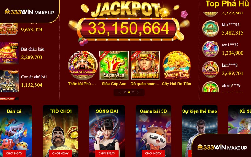 Điểm Danh Sản Phẩm Cá Cược Trên Tảng Nhà Cái 333WIN